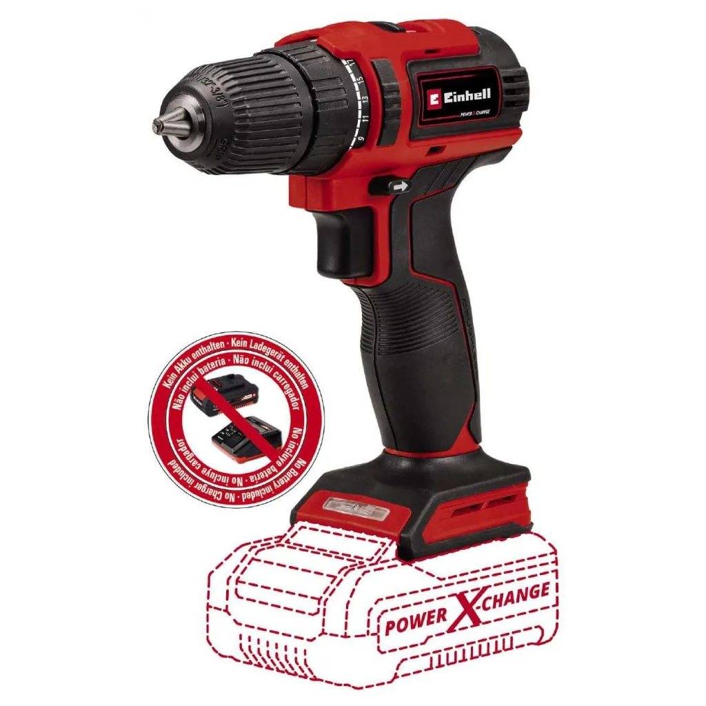 Шуруповерт Einhell TE-CD 18/40 Li BL (без АКБ та ЗП) (4513997) - зображення 3
