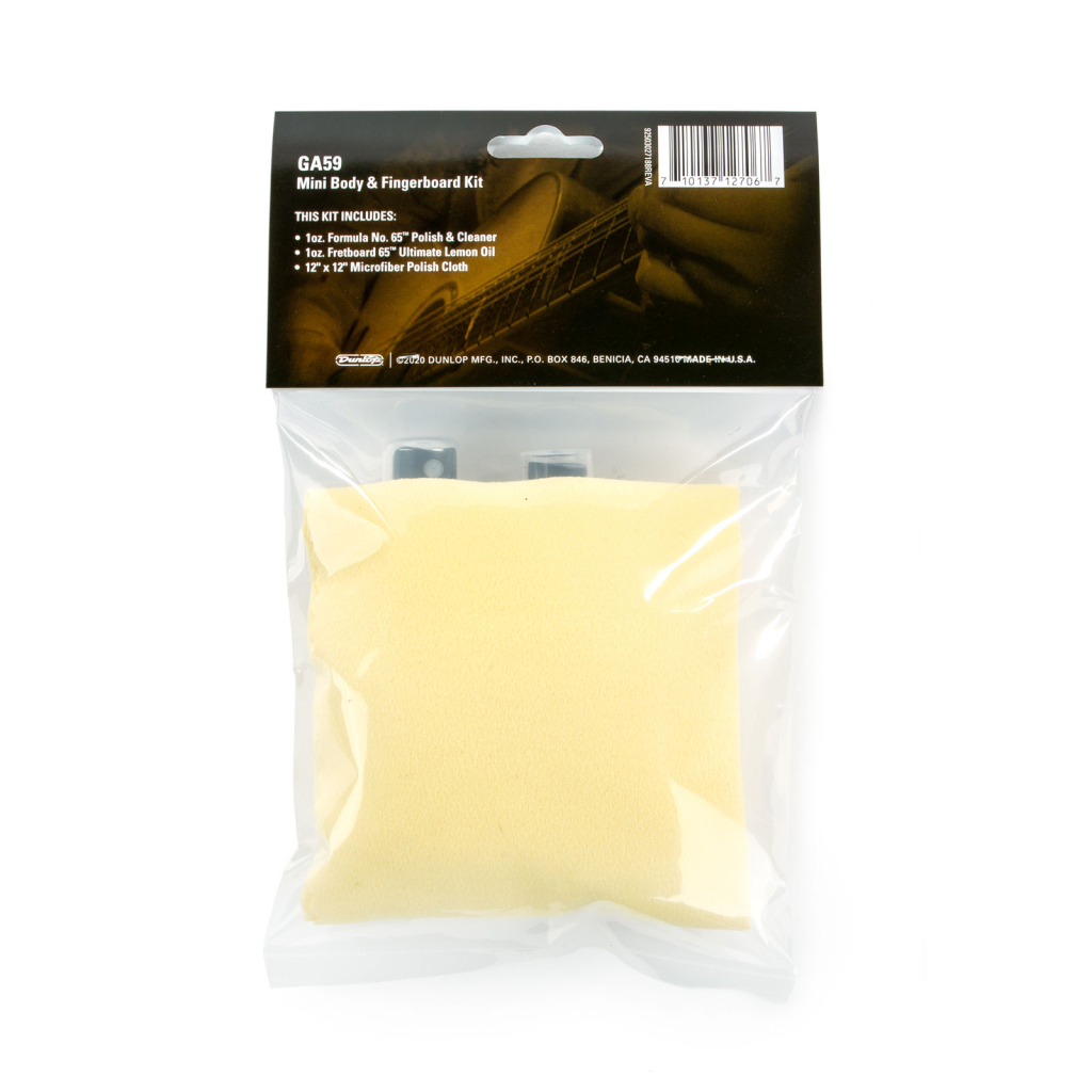 Засіб для догляду за гітарою Jim Dunlop Mini Body & Fingerboard Care Kit (GA59) - зображення 3