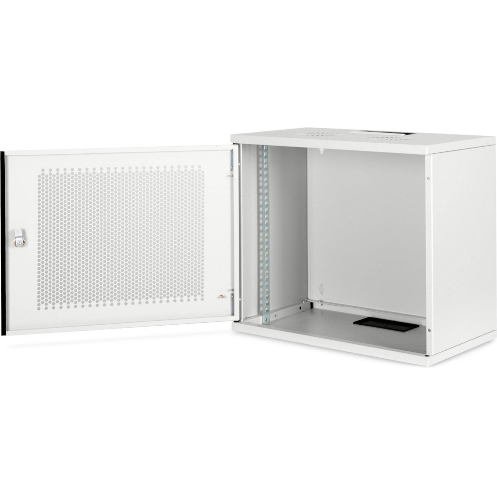 Шафа настінна Digitus SOHO 19" 9U 540x400, метал.двері, 60kg max (DN-19-09U-S-PD) - изображение 2