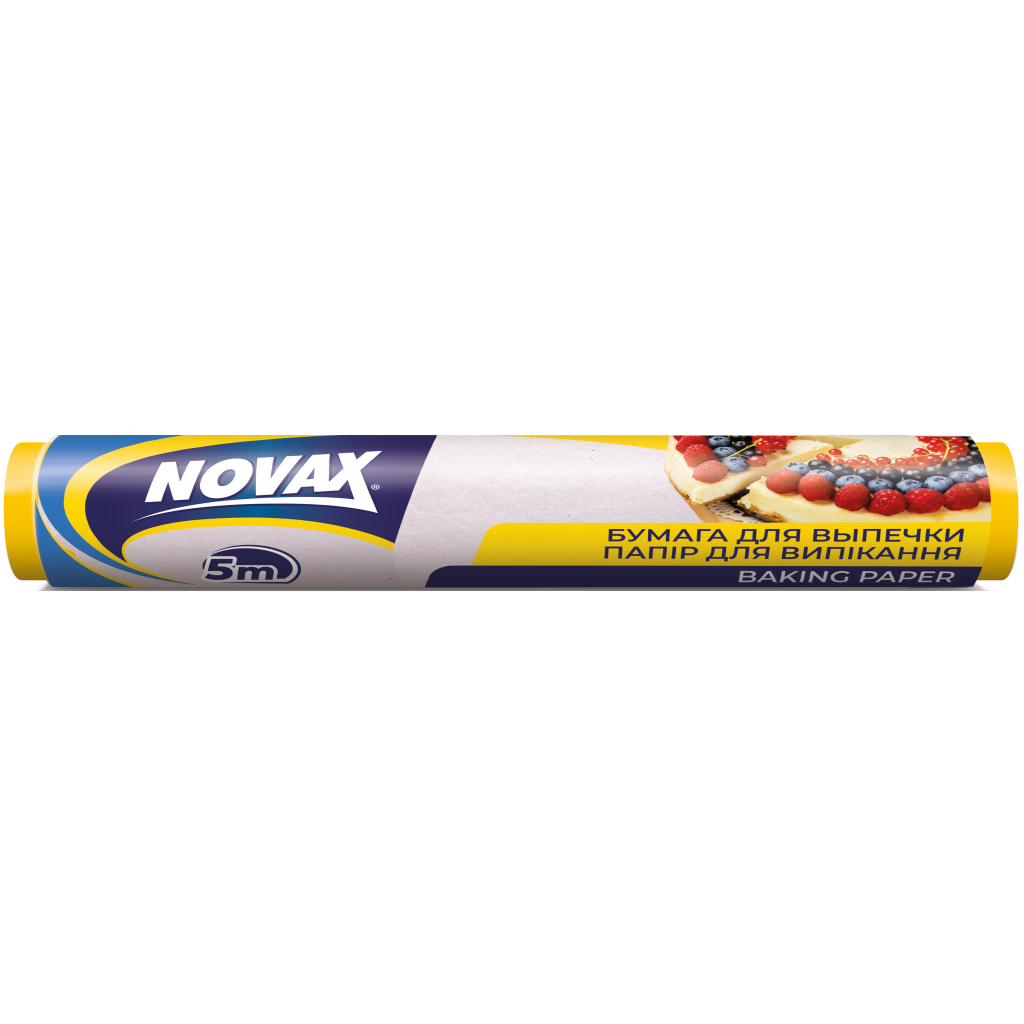 Папір для випічки пергаментний Novax 29 см 5 м (4823058309231) - зображення 1
