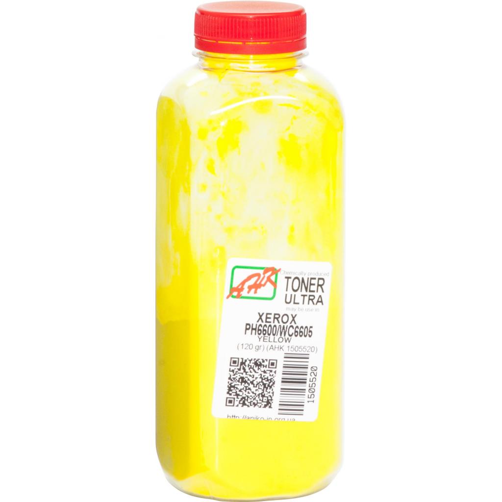 Тонер Xerox Ph6600/WC 6605 ULTRA COLOR 120г Yellow AHK (1505520) - зображення 1