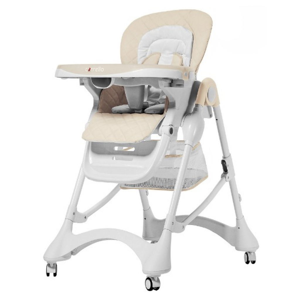 Стілець для годування Carrello гойдалка Caramel CRL-9501/3 cream beige (153148) - зображення 1
