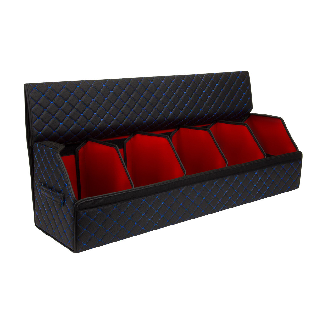 Сумка-органайзер EVAtech ECO XXL 30x30x100 см чорна з синьою ниткою (EHECEWBLBR) - зображення 3