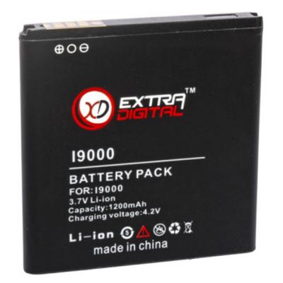 Акумуляторна батарея Extradigital Samsung GT-i9000 Galaxy S (1200 mAh) (BMS1129) - зображення 1