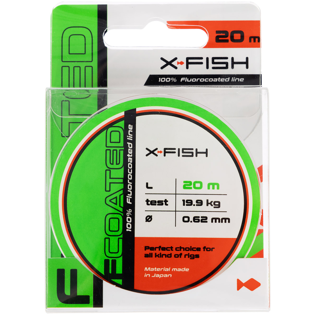 Флюорокарбон X-Fish FCoated 20m 0,62mm 19.9kg (1917.01.56) - зображення 2