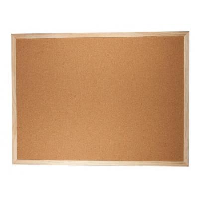 Офісна дошка Buromax JOBMAX corky, 45x60см, fabrikoid frame (BM.0013) - зображення 1