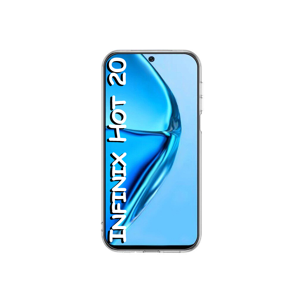 Чохол до мобільного телефона BeCover Infinix Hot 20 (X6826B) Transparancy (708642) - зображення 2