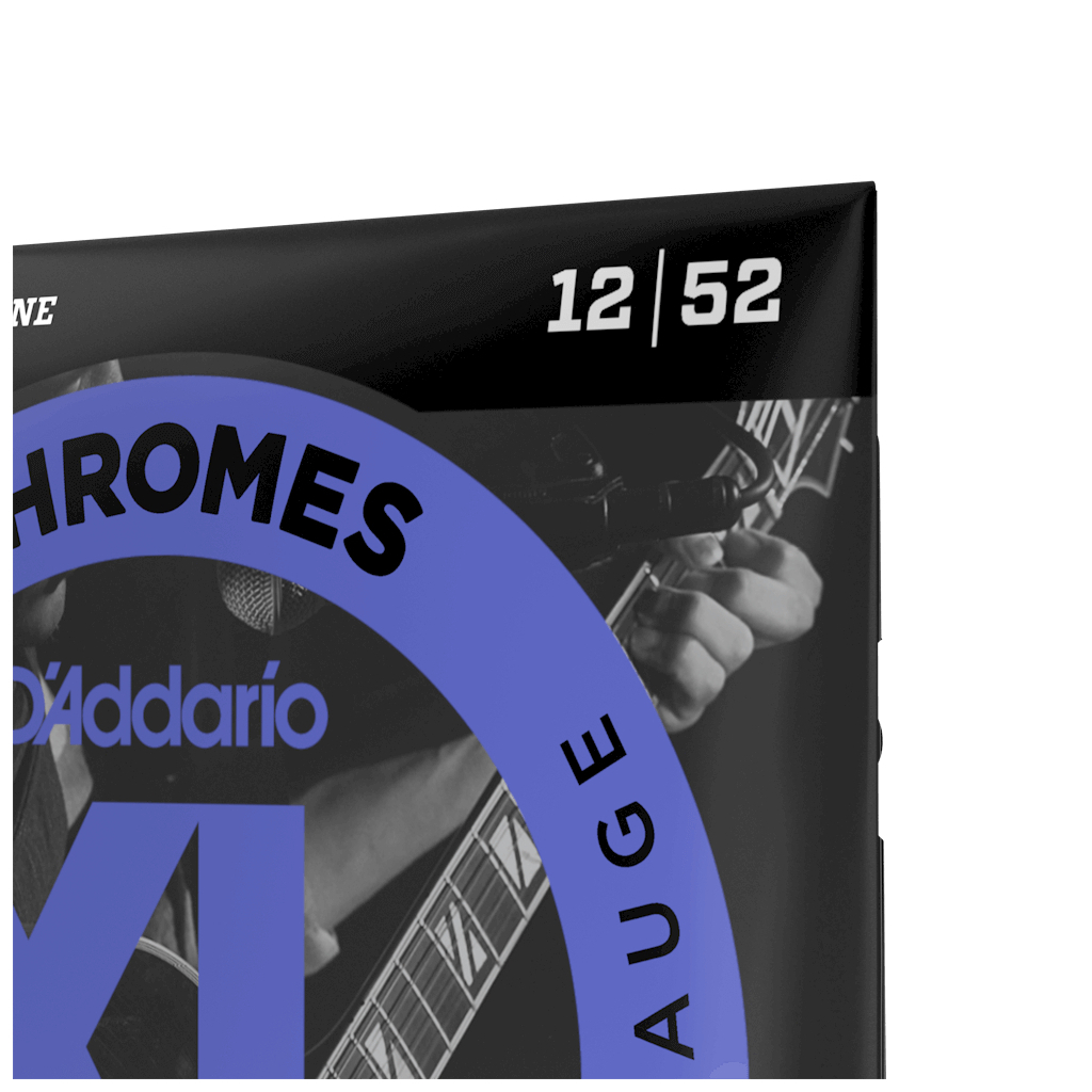 Струни для гітари D'Addario XL Chromes Light (12-52) (ECG25) - зображення 4