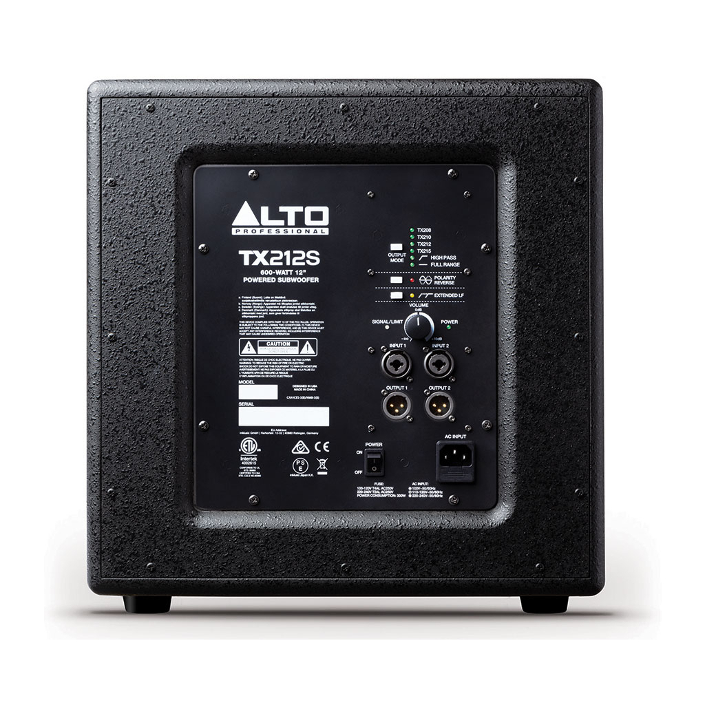 Студійний сабвуфер Alto Professional TX212S - изображение 2