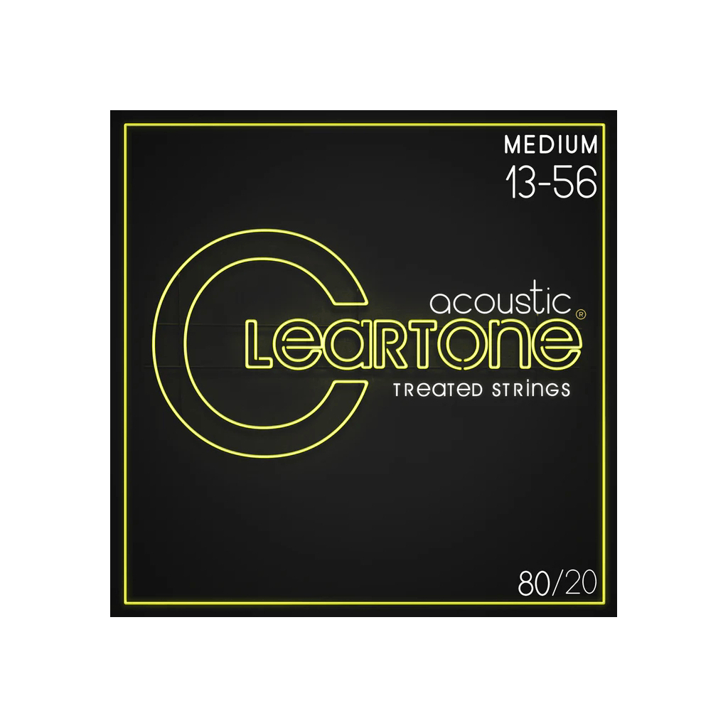 Струни для гітари Cleartone Acoustic 80/20 Bronze Medium (13-56) (7613) - зображення 1