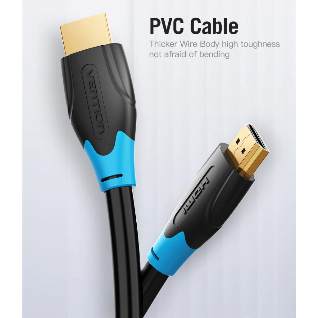 Кабель мультимедійний HDMI M to HDMI M 1.0m V2.0 Vention (AACBF) - изображение 9