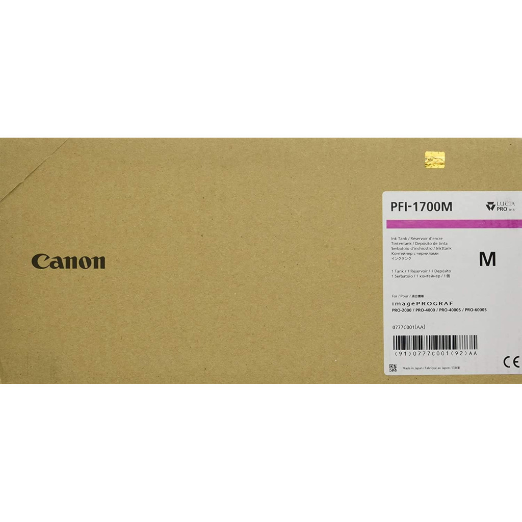 Картридж Canon PFI-1700 700ml magenta (0777C001) - зображення 1