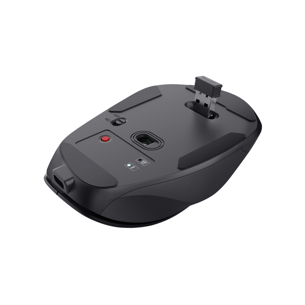 Мишка Trust Multi-device Wireless/Bluetooth Black (25708) - зображення 5
