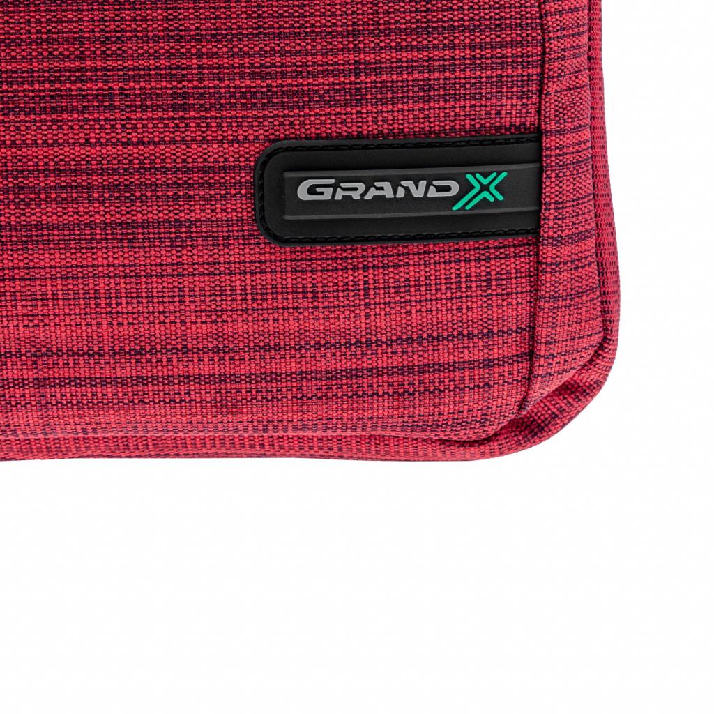 Сумка для ноутбука Grand-X 15.6'' SB-139X-Red (SB-139XR) - зображення 5