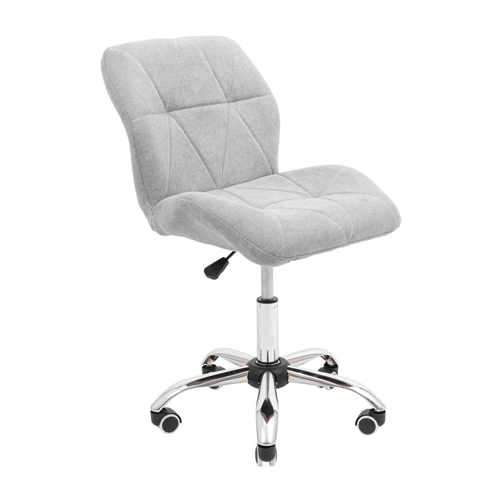 Офісне крісло Richman Бінго Хром Піастра Сіре (ADD0002749) - зображення 1