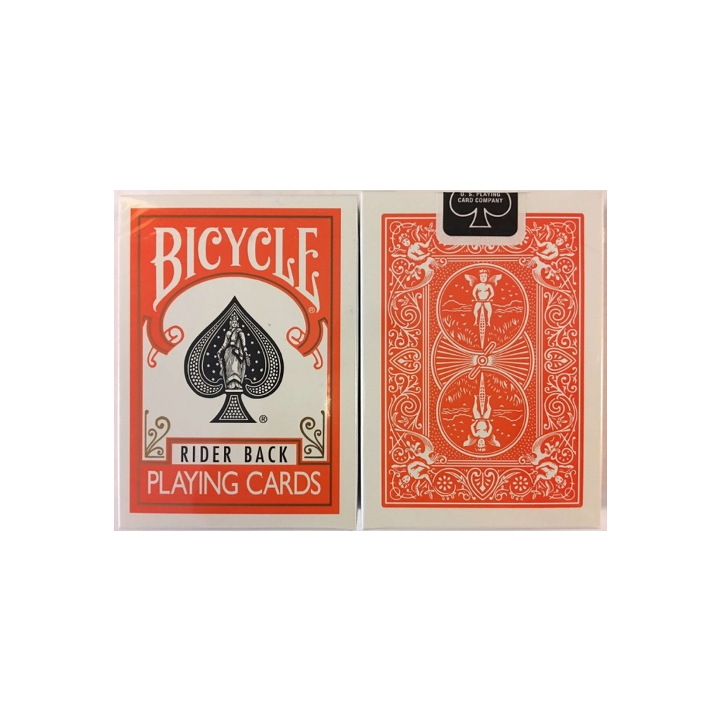 Гральні карти Bicycle Rider Back (Orange) (ВР_КИБРБОД) - зображення 4