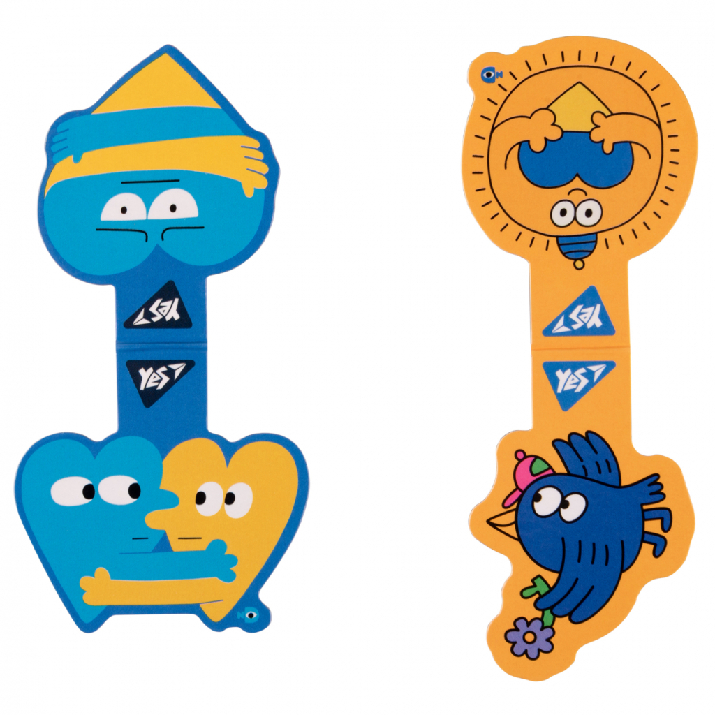 Закладки для книг Yes магнітні Stand with Ukraine, 2шт (708125) - зображення 2