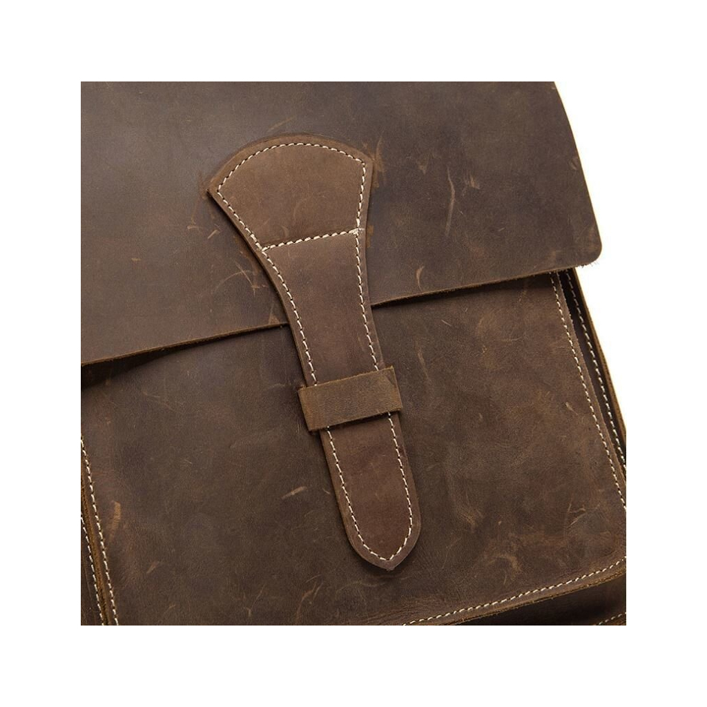 Сумка Vintage Чоловіча Коричнева (14660) - зображення 8