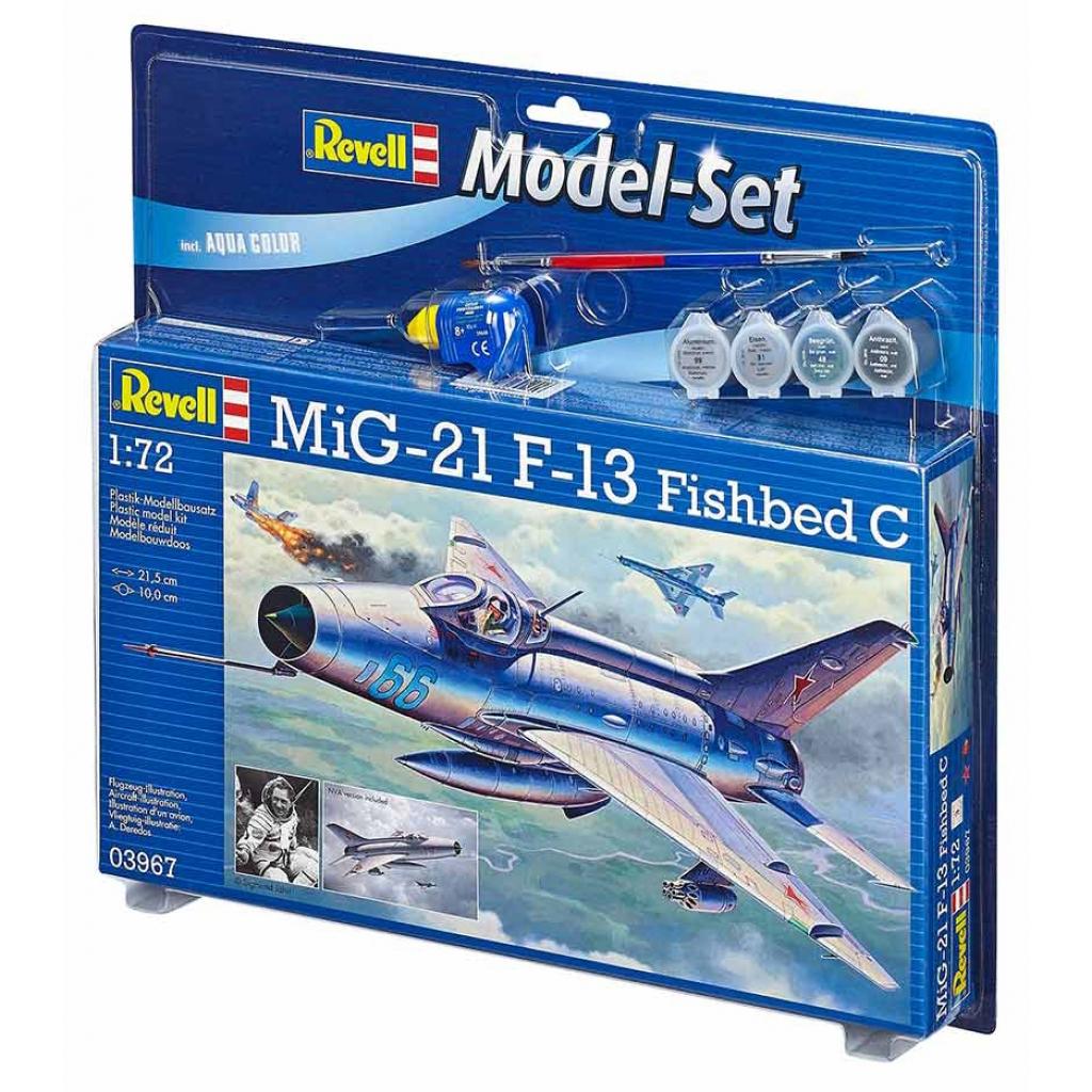 Збірна модель Revell Винищувач MiG-21 F-13 Fishbed 1:72 (4009803639673) - зображення 1