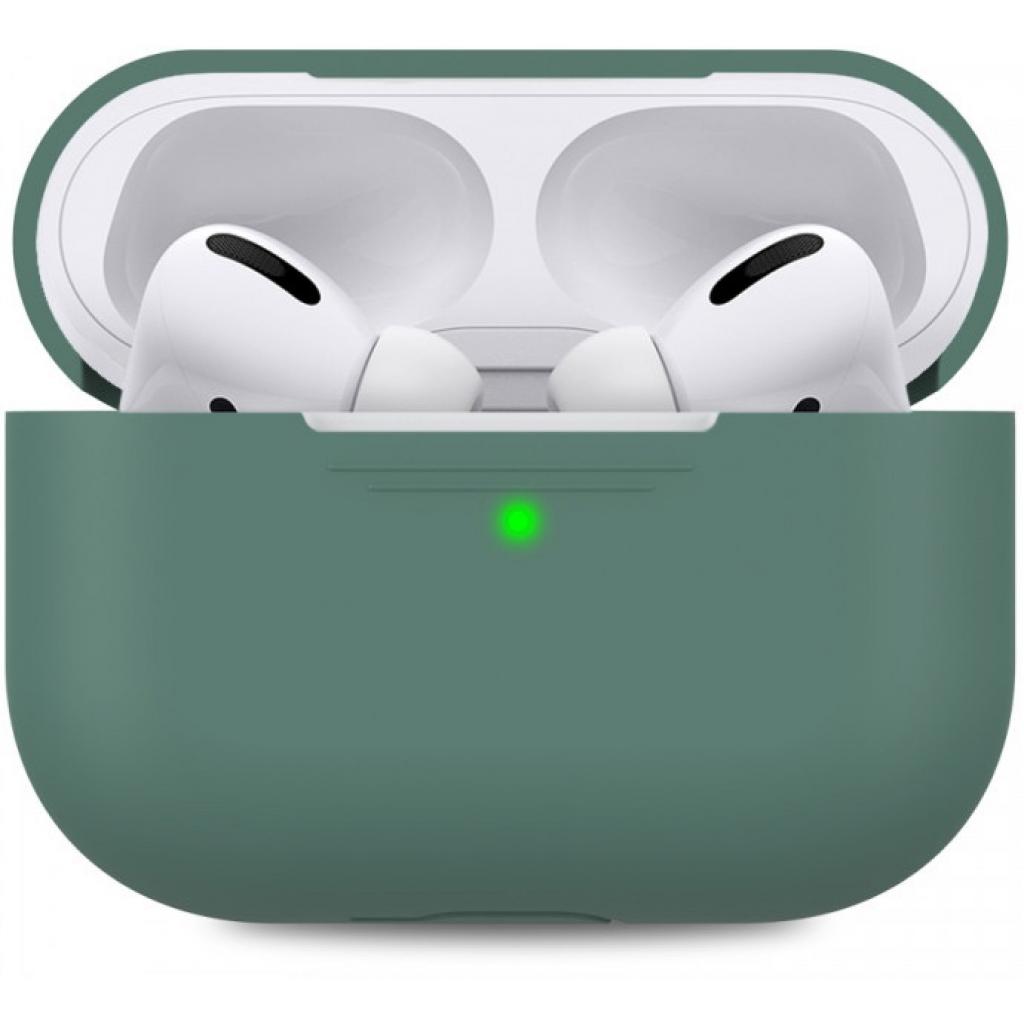 Чохол для навушників MakeFuture Apple AirPods Pro Silicone Green (MCL-AAPGN) - зображення 1