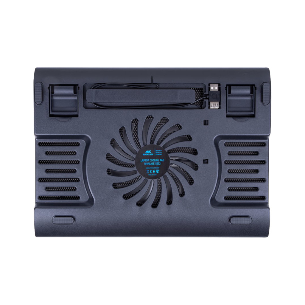 Підставка до ноутбука RivaCase до 15,6" Black (5552 plastic) - зображення 4