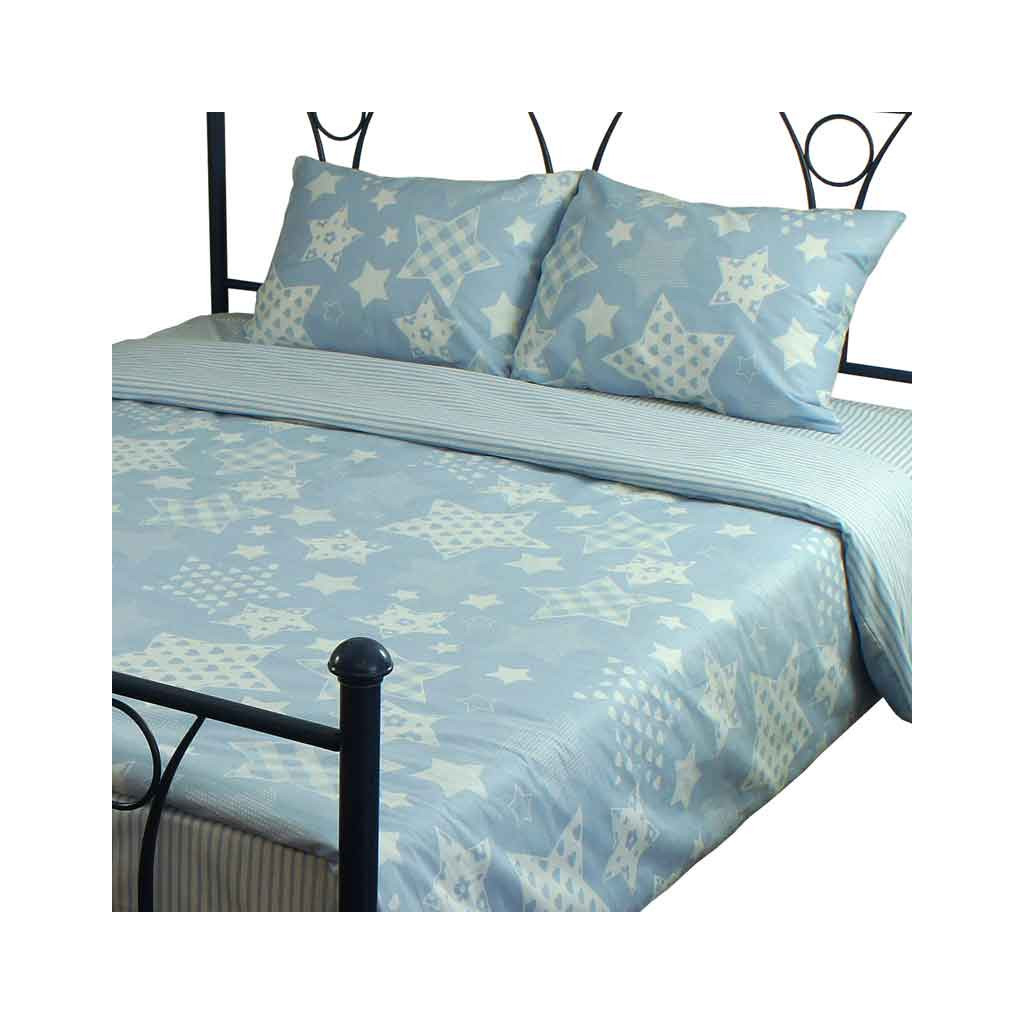 Наволочка Руно бязь Blue Star 50х70 см (35.114Б_Blue star) - изображение 2