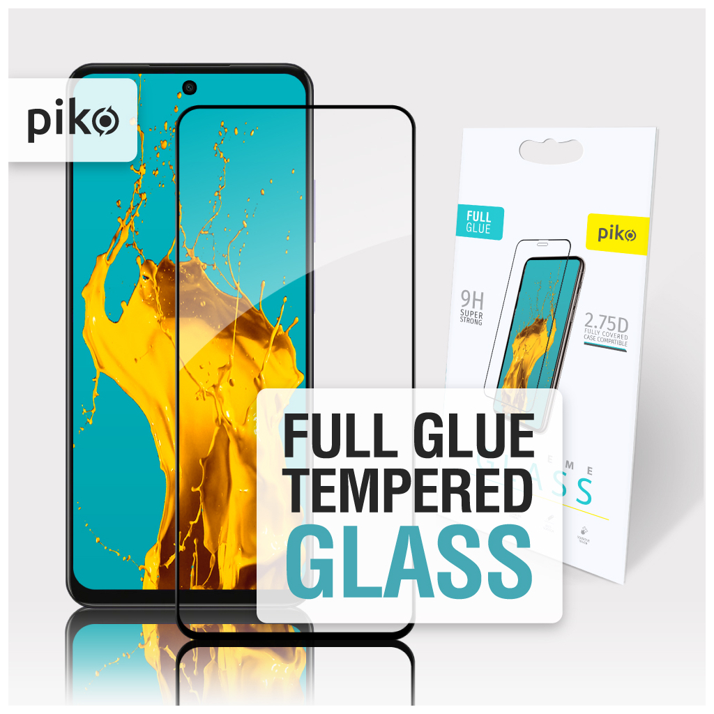 Скло захисне Piko Full Glue Oppo A3 5G Black (1283126598654) - зображення 5