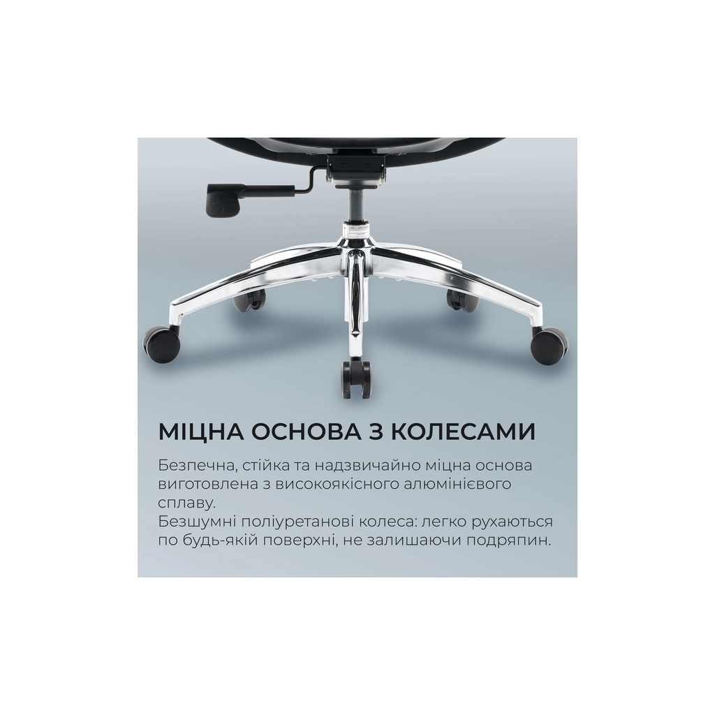 Офісне крісло Sihoo DORO S100 Mesh Black (S100-M301) - зображення 12