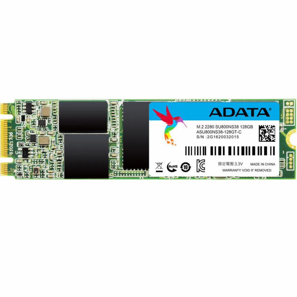 Накопичувач SSD M.2 2280 128GB ADATA (ASU800NS38-128GT-C) - зображення 3