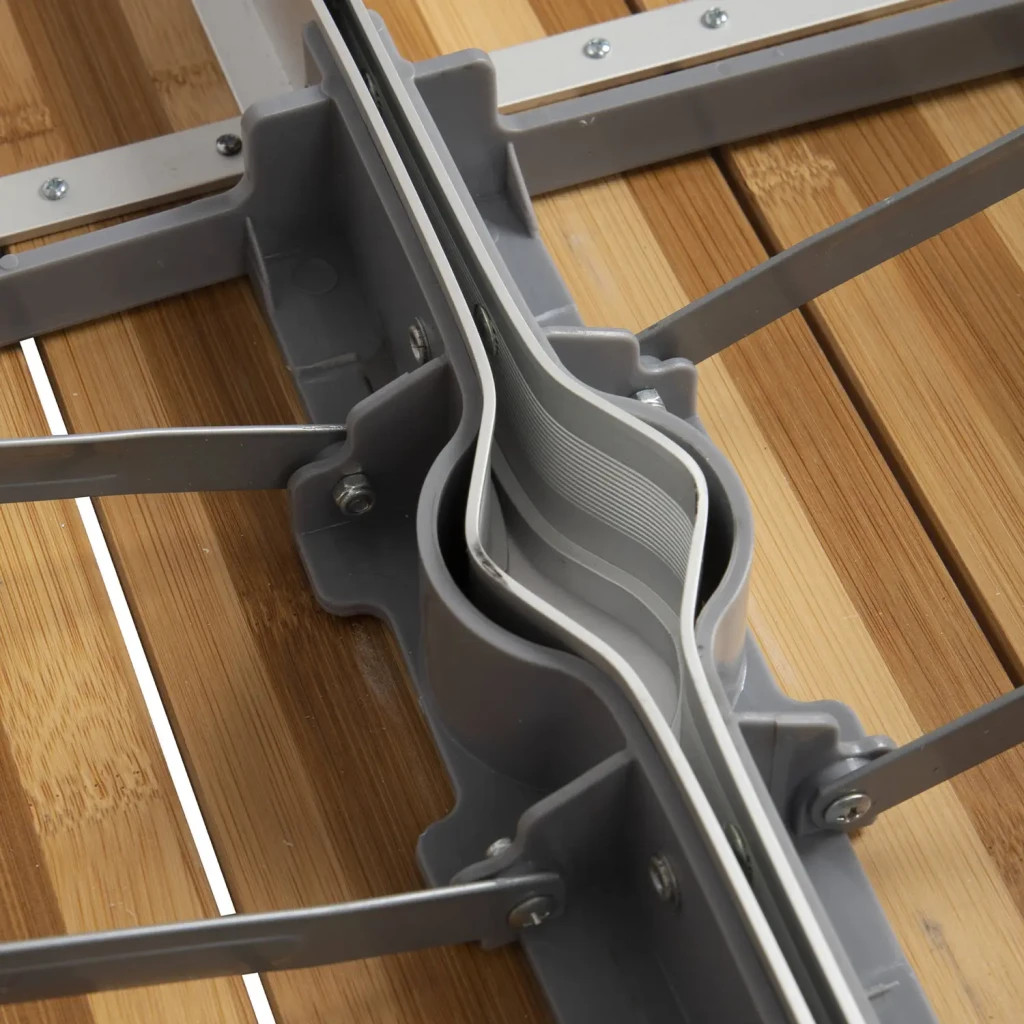 Туристичний стіл Bo-Camp Bamboo Brown/Silver (1404800) - зображення 11