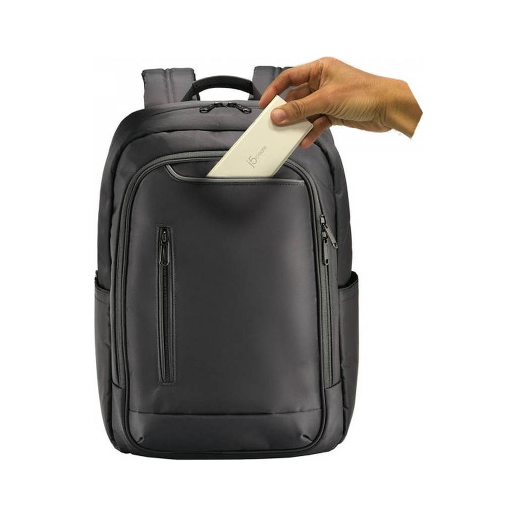 Порт-реплікатор J5create Dock-Station USB-C 6-in-1 (HDMI/PD/USB-A/USB-C/LAN) (JCD381-N) - зображення 7