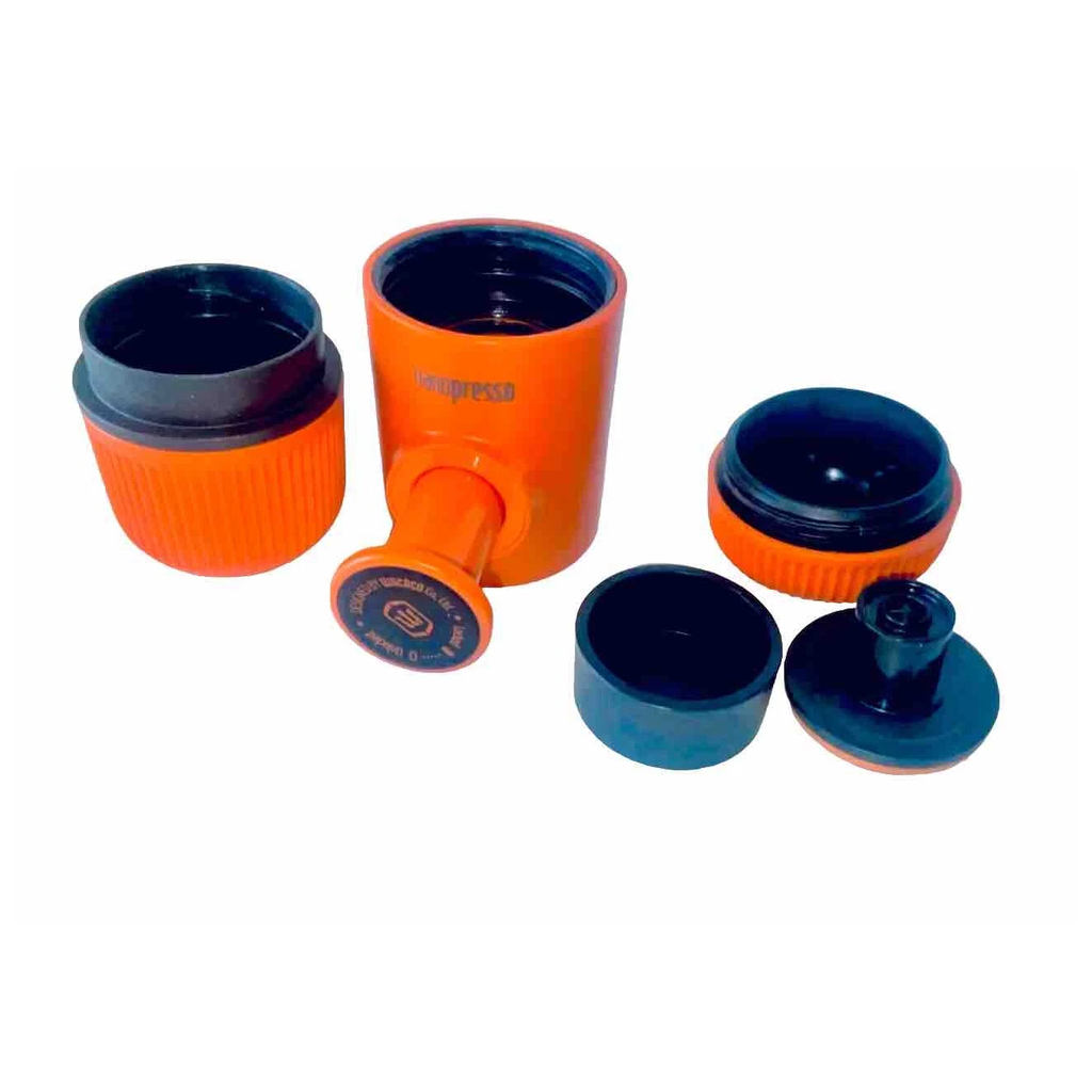 Кавоварка кемпінгова Wacaco Nanopresso помаранчева (WNANOORNG) - изображение 3