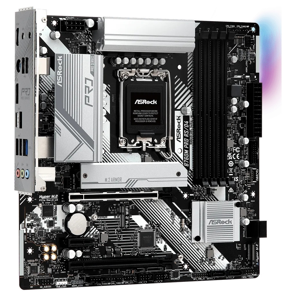 Материнська плата ASRock B760M PRO RS/D4 - зображення 4