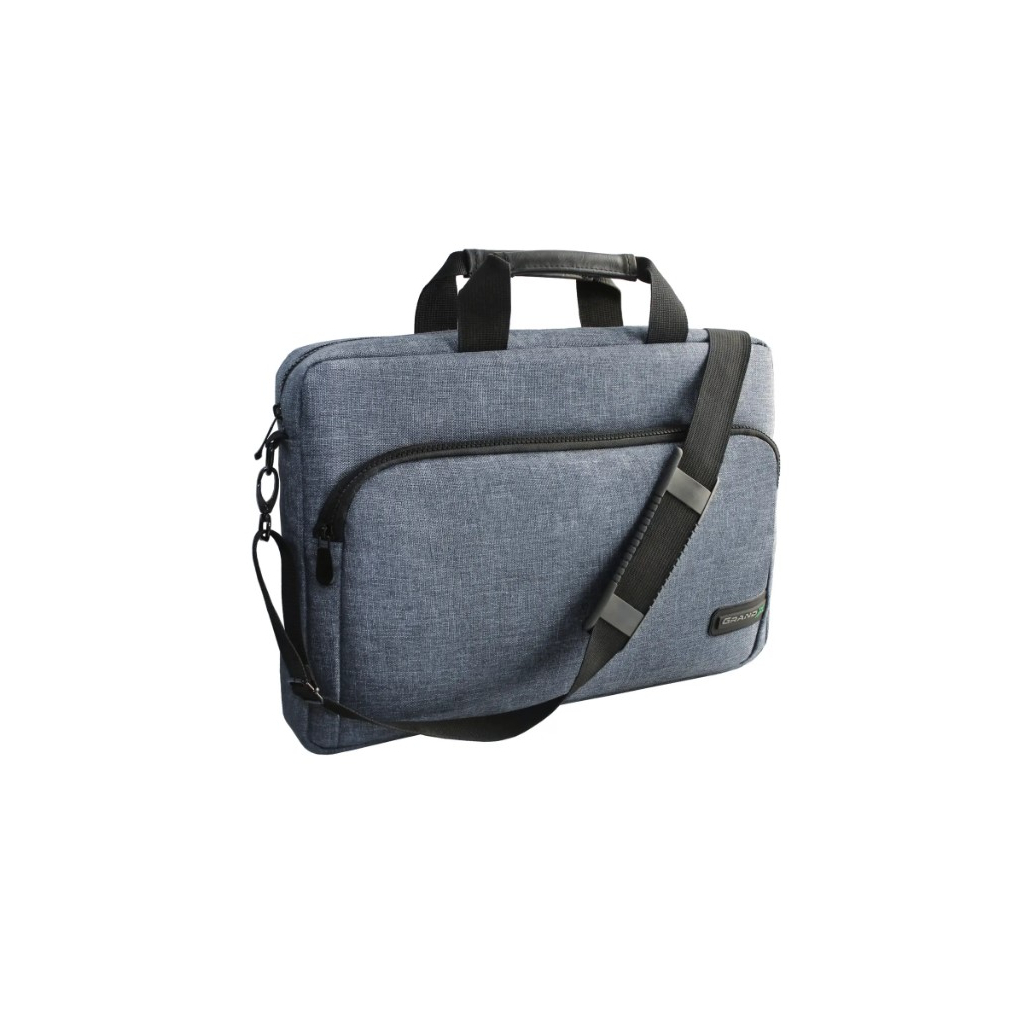 Сумка для ноутбука Grand-X 14'' SB-138 Grey-Blue (SB-138J) - зображення 1