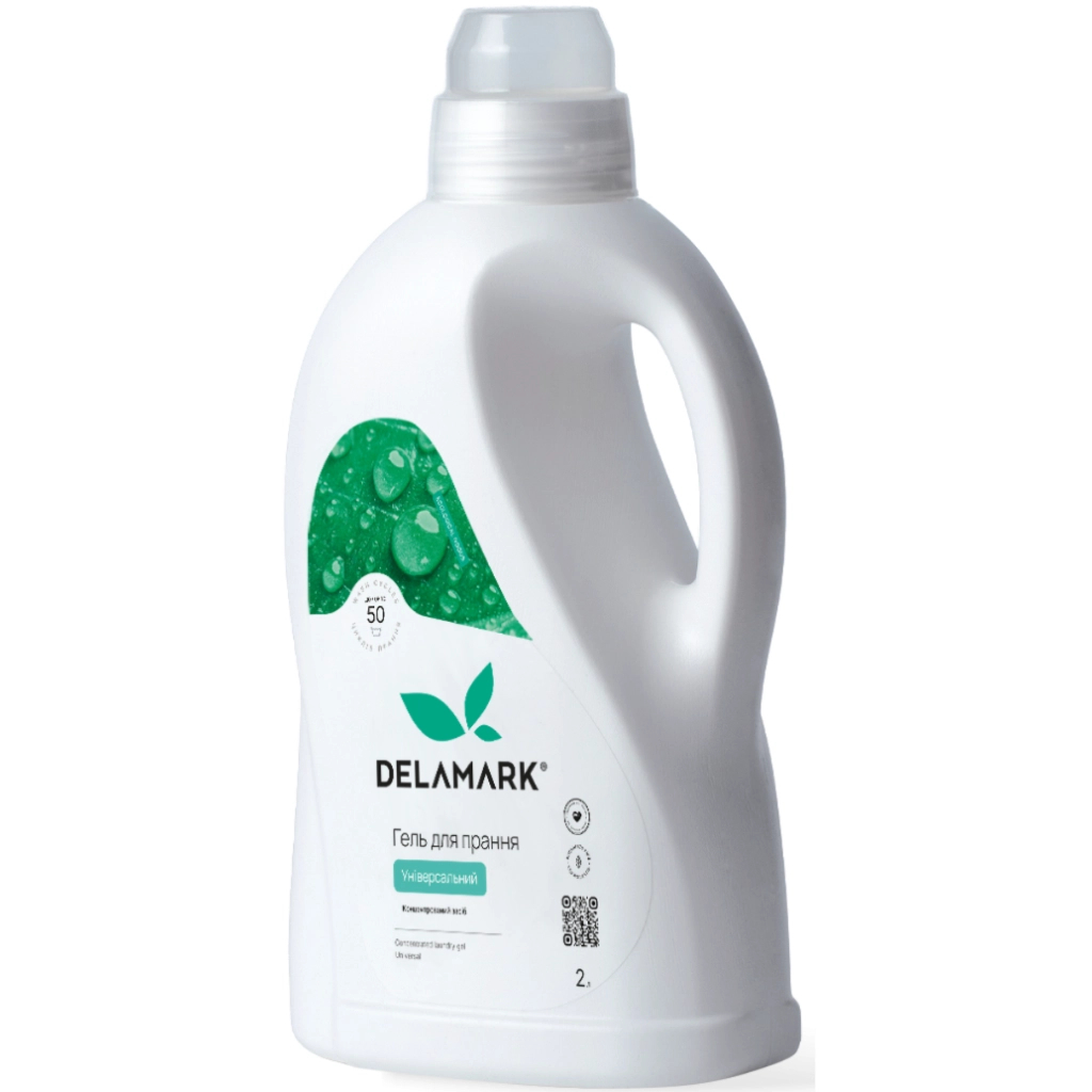 Гель для прання DeLaMark Universal 2 л (4820152331243) - зображення 1