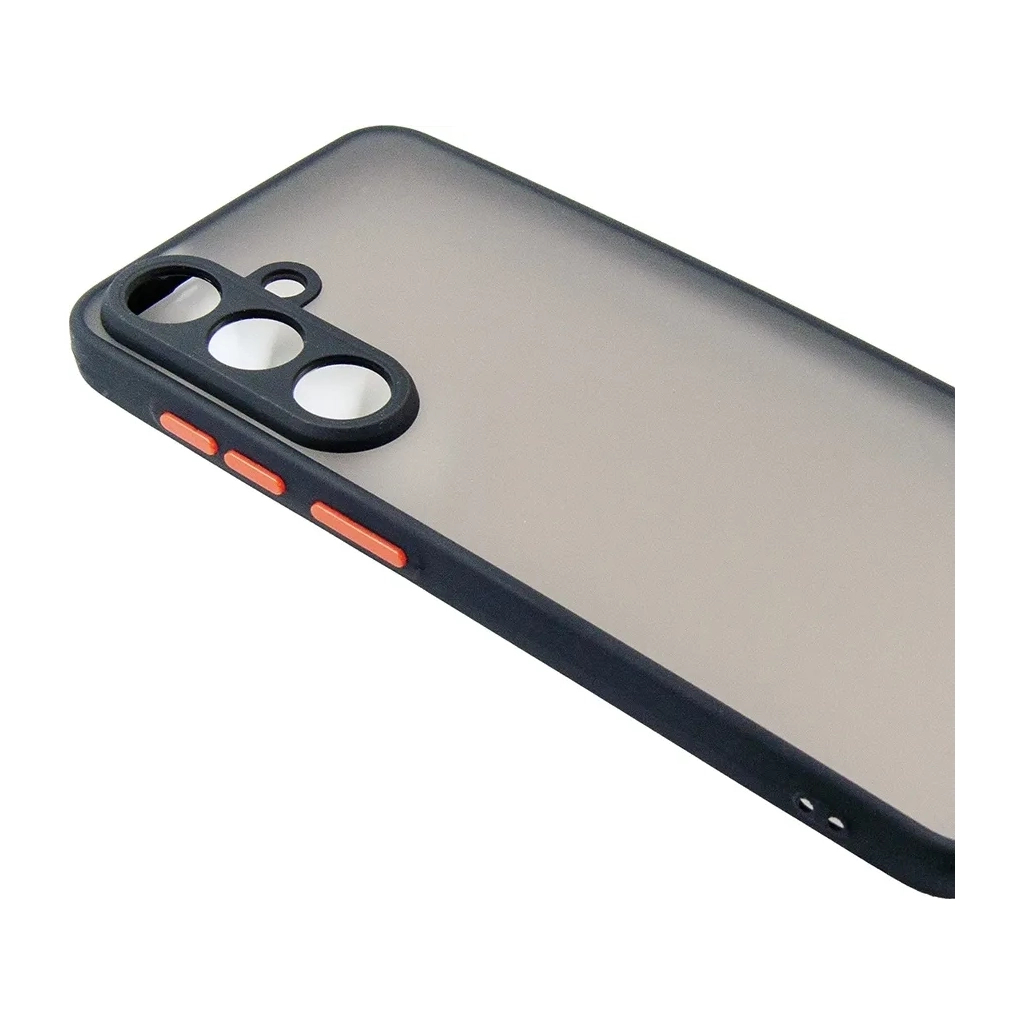 Чохол до мобільного телефона Dengos Matte Samsung Galaxy S25 FE Black (DG-TPU-MATT-169) - зображення 3