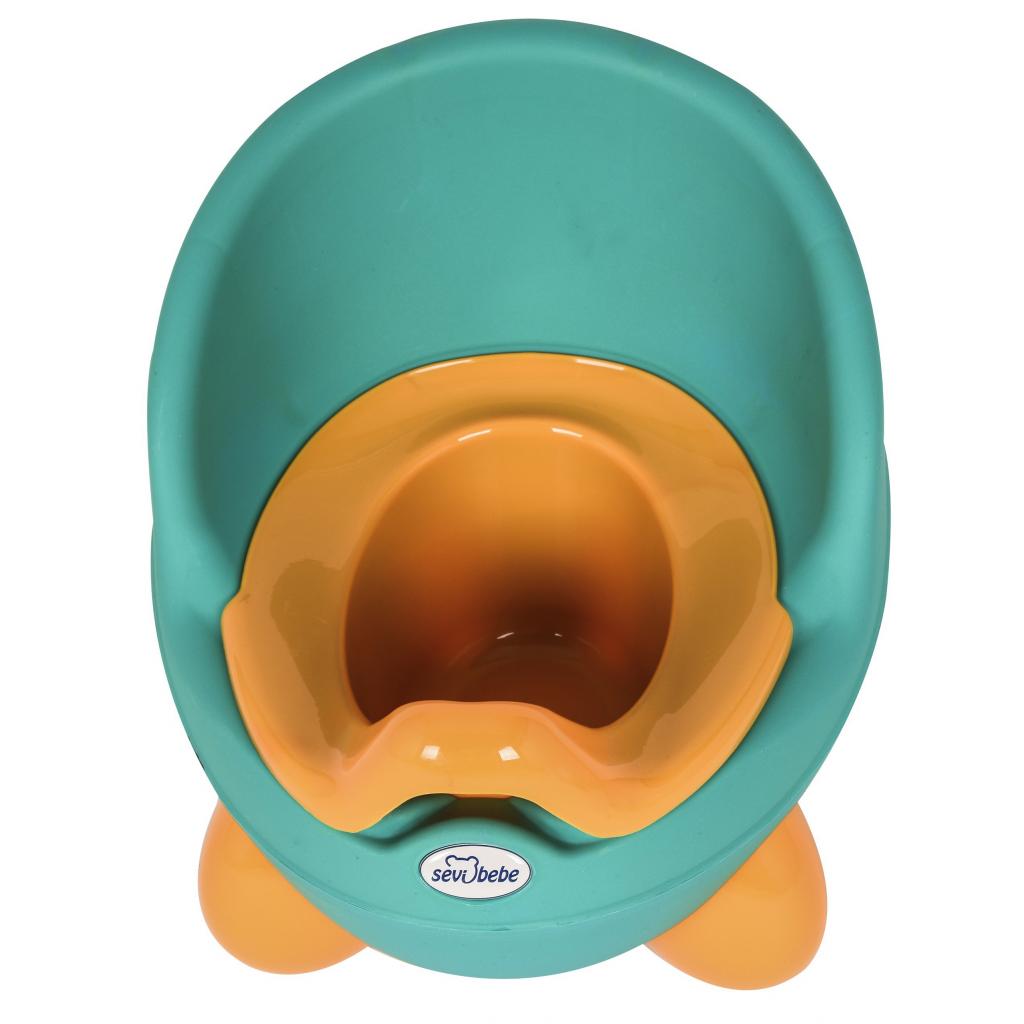 Горщик Sevi Bebe стільчик 66 Бірюзовий (8692241030667) - зображення 3