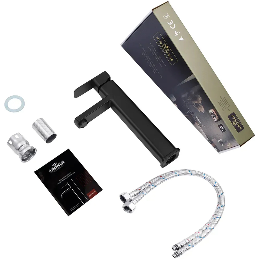 Змішувач Kroner Kubus-SCH010-3 (CV031191) - изображение 6