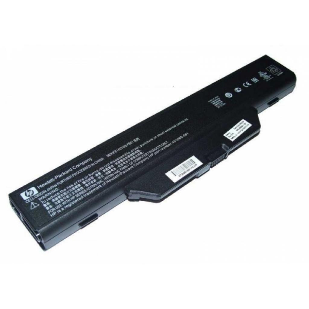 Акумулятор до ноутбука HP Compaq 550 GJ655AA 4400mAh 6cell 11.1V Li-ion (A41501) - зображення 1
