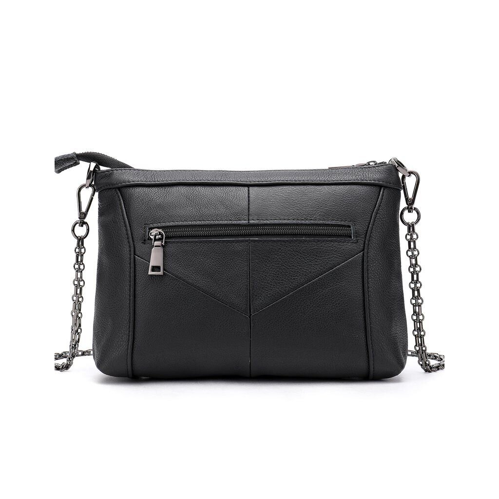 Сумка Vintage Шкіряна Чорна (20051) - зображення 2