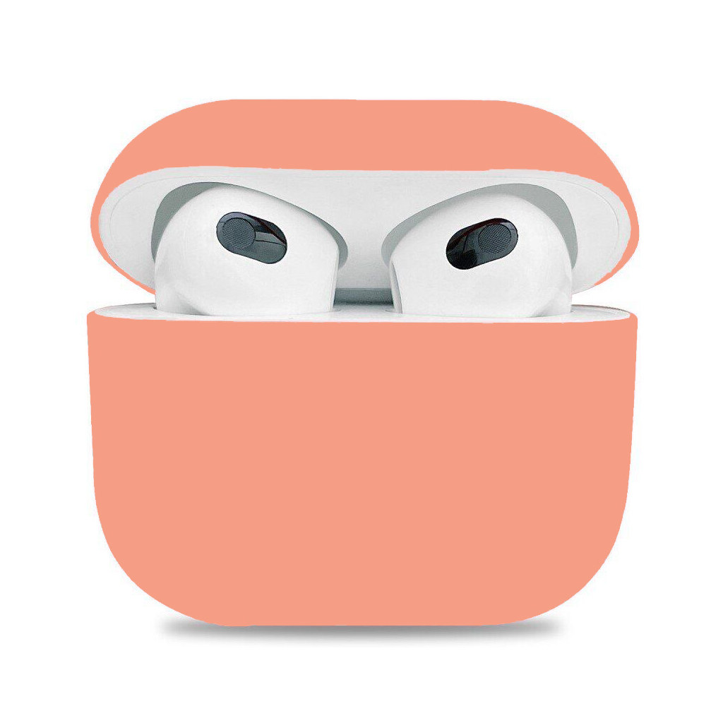 Чохол для навушників Armorstandart Ultrathin Silicone Case для Apple AirPods 3 Papaya (ARM60289) - зображення 1