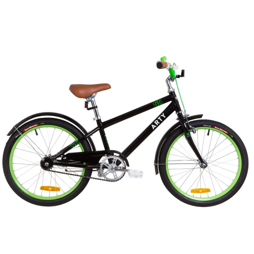 Велосипед Дорожник 20" ARTY рама-11,5" 2019 чорно-салатовий (OPS-FRK-20-083) - зображення 1