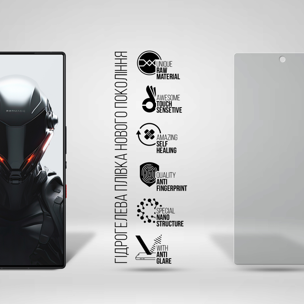 Плівка захисна Armorstandart Matte ZTE Nubia RedMagic 9 Pro (ARM78848) - зображення 2