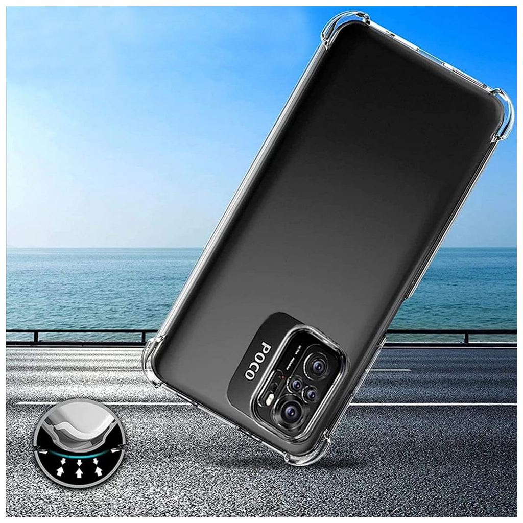 Чохол до мобільного телефона BeCover Anti-Shock Poco M5s Clear (708895) - зображення 3