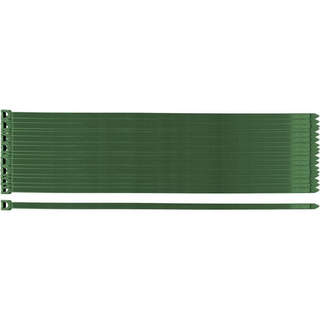 Стяжка Neo Tools 50шт, пластик, 7.6х380мм, зелена (15-971) - picture 1