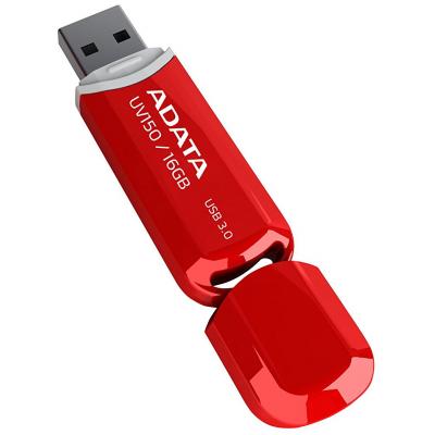 USB флеш накопичувач ADATA 16GB UV150 Red USB 3.0 (AUV150-16G-RRD) - зображення 5