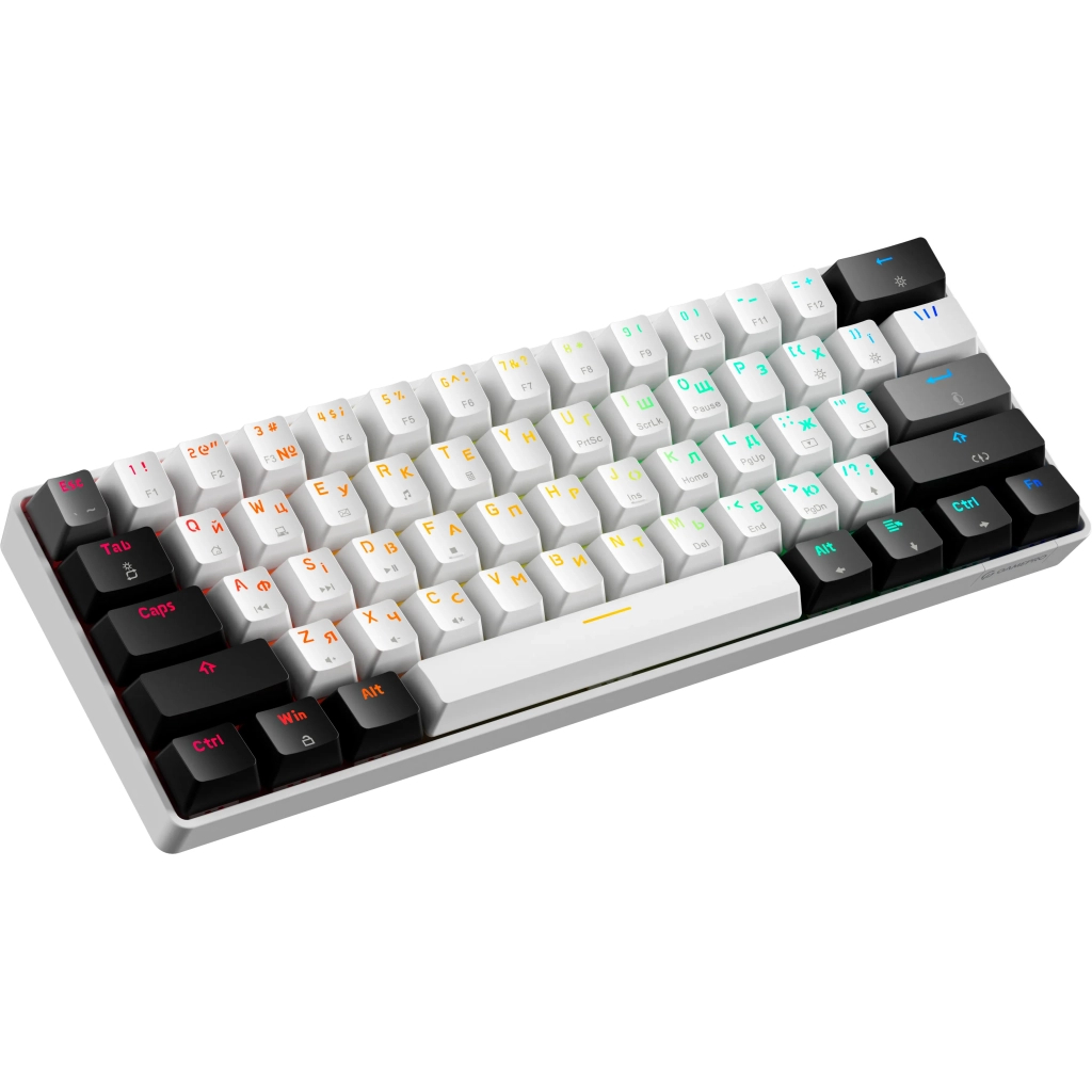 Клавіатура GamePro Genesis Infinity MK130BW Outemu Swithes USB White (MK130BW) - зображення 3