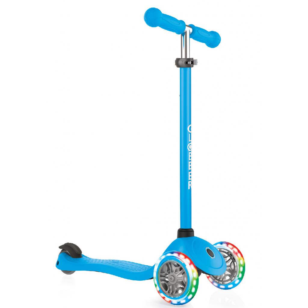 Самокат Globber Primo Lights Led блакитний (423-101-3) - зображення 1