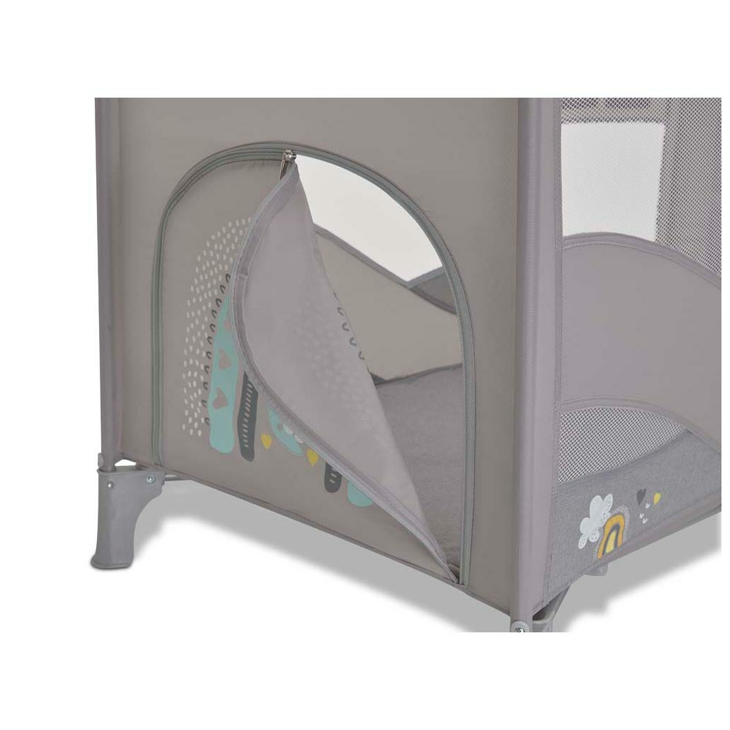 Дитячий манеж Espiro ліжечко Dream 2022 (107 Grey Themes) (205385) - зображення 6
