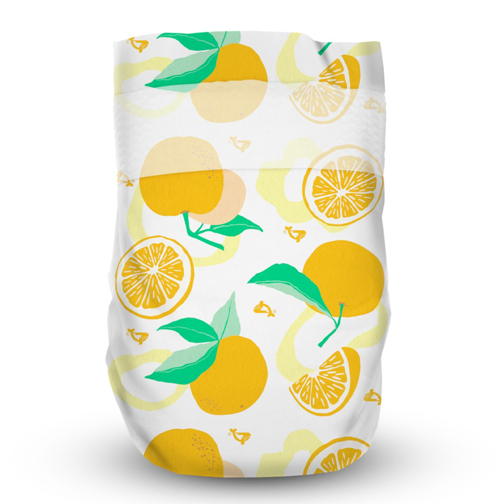 Підгузки Offspring Tangy Orange розмір NB до 4 кг 56 шт (DP-OI-FAT-NB56P-TGYORN) - изображение 2